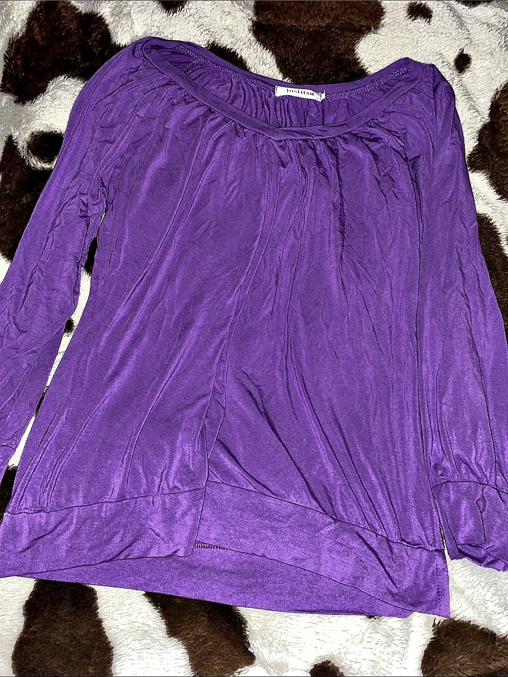 Mudd Purple Long Sleeve Tunic
